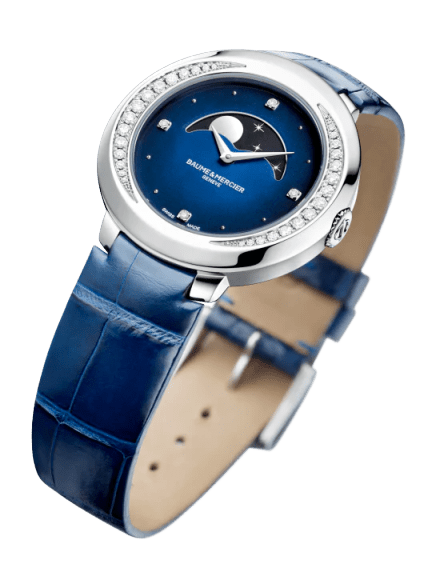 Baume-Mercier Promesse blue moon dial