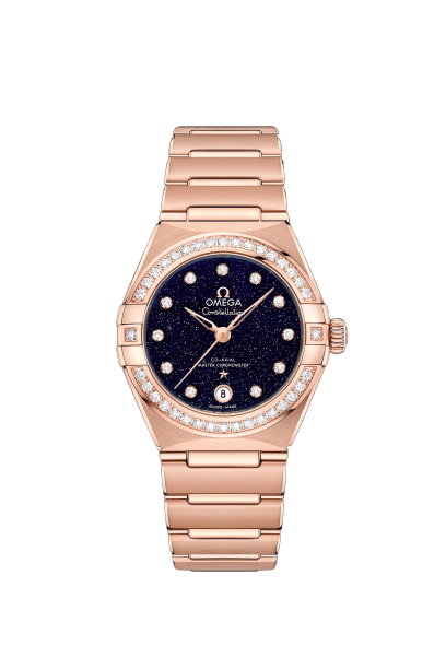 Omega Constellation Co-axial Master Chronometer 29mm 18K Sedna Gold 