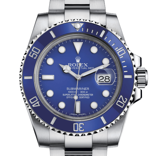 Rolex Submariner Date Oystersteel White Gold (Blue dial)