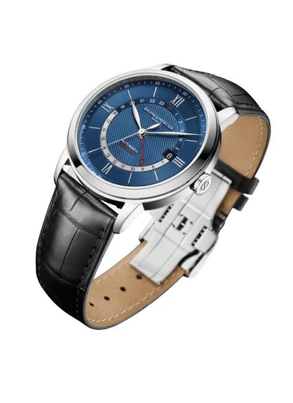 Baume and Mercier Classima Automatic Dual Time (Leather strap)