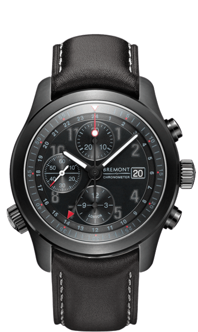 Bremont ALT1-B (GMT) Chronograph Leather Black