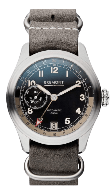 Bremont H-4 Hercules Limited Edition Stainless Steel Grey (Fabric strap)