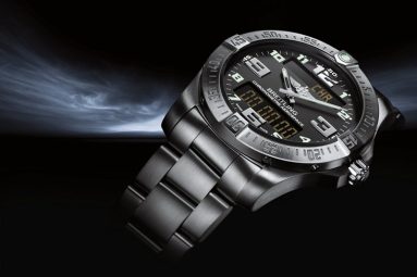Breitling Aerospace EVO Titanium background